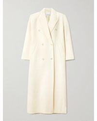 Frankie Shop - Gaia Double-Breasted Wool-Blend Coat - Lyst