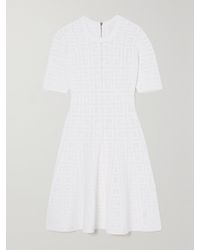 Givenchy - Jacquard-Knit Mini Dress - Lyst
