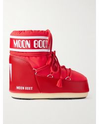 Moon Boot - Icon Low Schneestiefel Aus Shell Und Kunstleder - Lyst