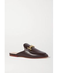 Tod's Cuoio Slippers Aus Leder Mit Verzierung - Mehrfarbig