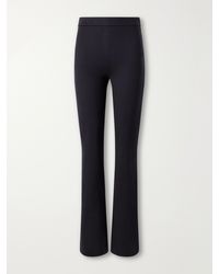 Veronica Beard - Gracie Stretch-Jersey Flared Pants - Lyst