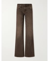 R13 - Effie Low-Rise Straight-Leg Jeans - Lyst
