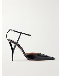 Gianvito Rossi - Nuit 95 Patent-Leather Pumps - Lyst