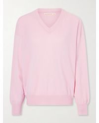 &Daughter - Tahra Cashmere And Cotton-Blend Sweater - Lyst