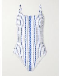 lemlem - Elene Striped Swimsuit - Lyst