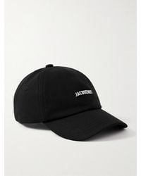Jacquemus - Casquette En Serge De Coton À Ornement - Lyst