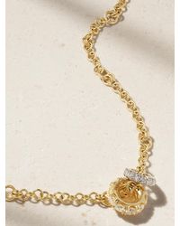 Spinelli Kilcollin - Gravity 18-Karat And Diamond Necklace - Lyst