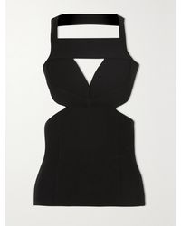 Rick Owens - Open-Back Stretch-Knit Top - Lyst