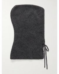 arch4 - Klosters Ribbed Cashmere Balaclava - Lyst