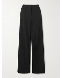 Jean Paul Gaultier - Hose Mit Weitem Bein Aus Twill Mit Steg - Lyst