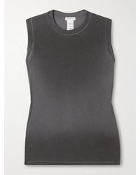 Acne Studios - Débardeur En Jersey Stretch Côtelé - Lyst