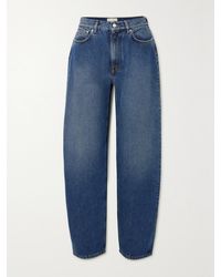 Loulou de Saison - Samur High-Rise Straight-Leg Organic Jeans - Lyst