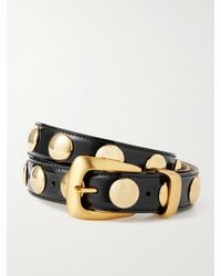 KHAITE - The Benny Studded Leather Belt - Lyst