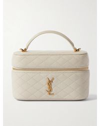 Saint Laurent - Gaby Vanity Mini Quilted Leather Shoulder Bag - Lyst