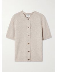 Loulou de Saison - Jodi Embroidered Cashmere Cardigan - Lyst