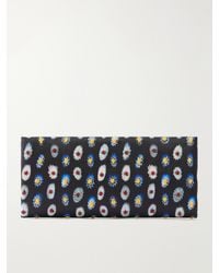 STAUD - Muse Bead-Embellished Satin Clutch - Lyst
