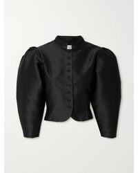 D'Estree - Amoako Verkürzte Jacke Aus Faille - Lyst