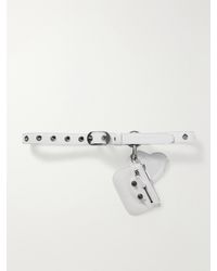 Balenciaga - Le Cagole Embellished Crinkled-Leather Waist Belt - Lyst