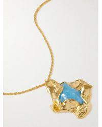 Completedworks - Plated And Resin Necklace - Lyst
