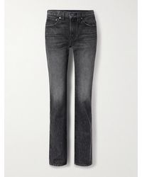 KHAITE - Farley High-Rise Straight-Leg Jeans - Lyst