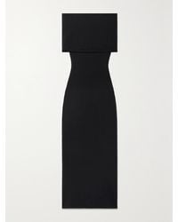 Wardrobe NYC - Off-The-Shoulder Stretch-Jersey Midi Dress - Lyst