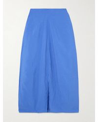 TOTEME - Parachute Silk-Blend Maxi Skirt - Lyst