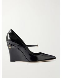 Jennifer Chamandi - Lorenzo 105 Patent-Leather Pumps - Lyst