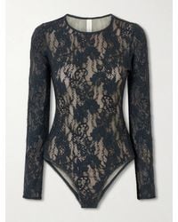 Zimmermann - Stretch-Lace Bodysuit - Lyst