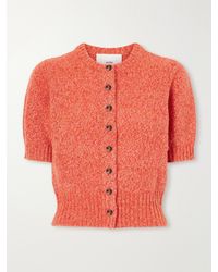 arch4 - Rome Cropped Organic Cashmere And Silk-Blend Cardigan - Lyst