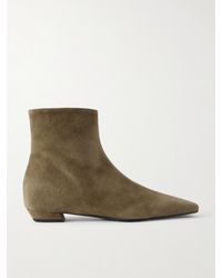 Proenza Schouler - Suede Ankle Boots - Lyst