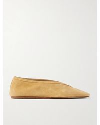 Le Monde Beryl - Luna Suede Ballet Flats - Lyst
