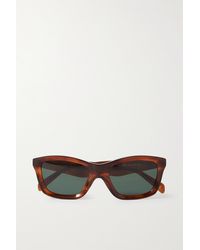 Totême The Classics D-frame Tortoiseshell Acetate Sunglasses - Brown