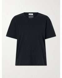 TOTEME - Logo-Embroidered Organic Cotton T-Shirt - Lyst