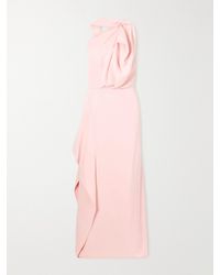 Maticevski - Priority Asymmetric Draped Crepe Gown - Lyst