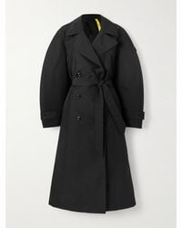 Moncler Genius - Edward Enninful Zake Belted Double-Breasted Shell Trench Coat - Lyst