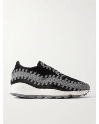 Nike - Air Footscape Grosgrain-Trimmed Calf Hair Sneakers - Lyst