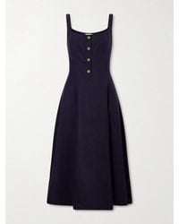 Altuzarra - Orrie Paneled Cotton-Blend Midi Dress - Lyst