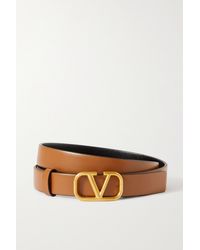 Valentino Valentino Garavani Garavani Vlogo Reversible Leather Belt - Multicolour