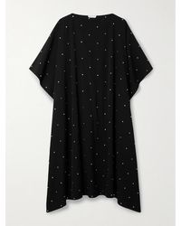 Stella McCartney - Crystal-Embellished Crepe Kaftan - Lyst