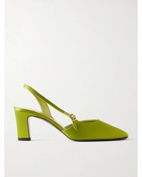Herbert Levine - Ask Around 65 Satin Slingback Pumps - Lyst