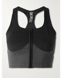 adidas By Stella McCartney - Cropped Stretch Top - Lyst