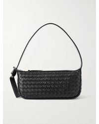 Bottega Veneta - Nodo Intrecciato Leather Shoulder Bag - Lyst