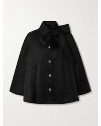 Zimmermann - Hypnotic Jacke Aus Filz Aus Einer Wollmischung Mit Schleife - Lyst