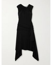 AZ FACTORY - Helleborus Asymmetric Stretch-Jersey Midi Dress - Lyst