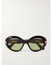 Tom Ford - Icon Cat-Eye Acetate Sunglasses - Lyst
