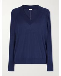 JOSEPH - Gallow Silk Sweater - Lyst