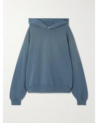 Acne Studios - Hoodie Aus Jersey Aus Einer Biobaumwollmischung Mit Print - Lyst