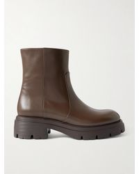 Stuart Weitzman - Hudson Lite Leather Chelsea Boots - Lyst