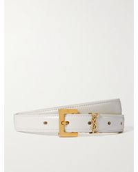Saint Laurent - Taillengürtel Aus Leder - Lyst