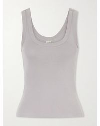 Flore Flore - Hillie Organic Cotton-Jersey Tank - Lyst